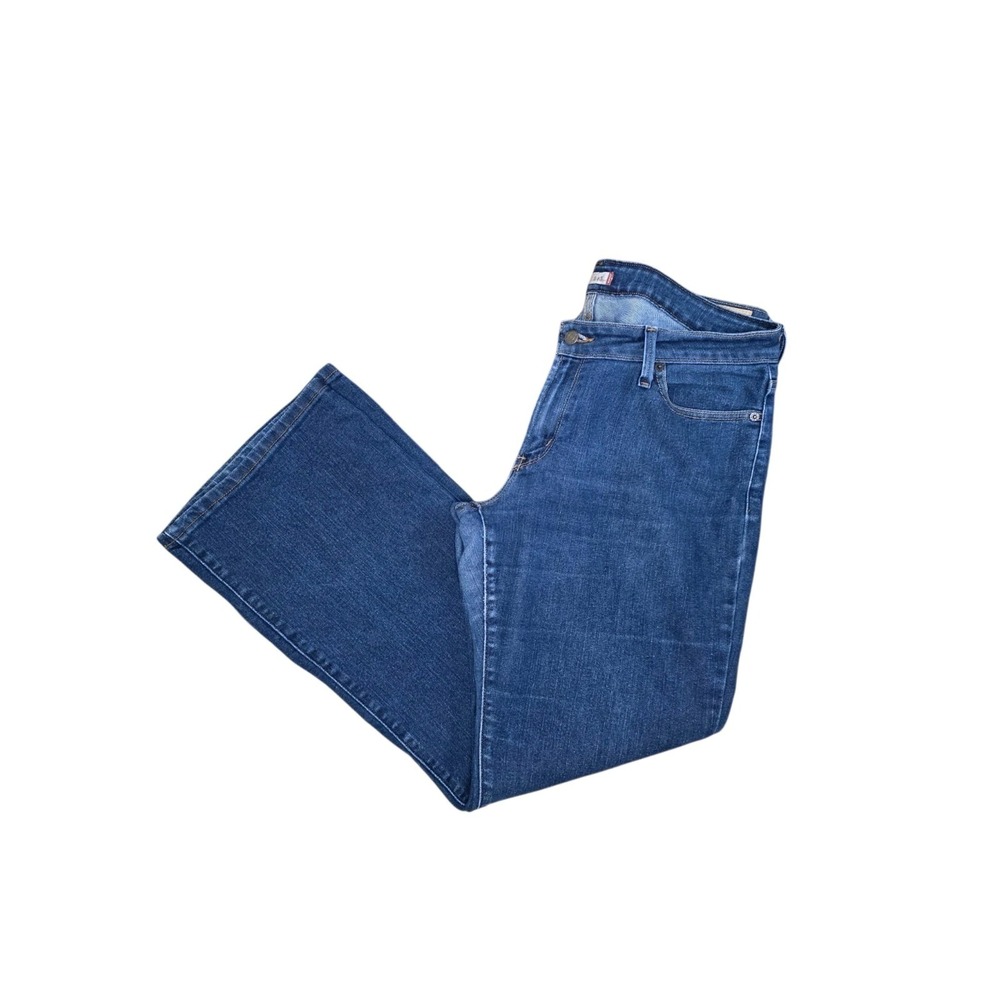 Levi's 545 Low Rise Bootcut Jeans Women 14 Medium Wash Stretch Y2K